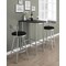Monarch Specialties Home Bar, Bar Table, Bar Height, Pub, 36" Rectangular, Small, Kitchen, Metal, Laminate, Black, Grey I 2335 - alternate 4